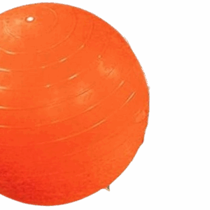 CANDO INFLATABLE EXERCISE BALL 55CM ORANGE