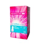 CAREFREE PANTYLINERS WITH COTTON EXTRACT 20`S