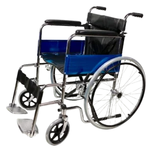 CAREMAX STANDARD WHEEL CHAIR WITH SEAMLESS FOOTREST CA922BC