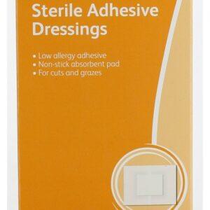 CAREWAY STERILE ADHESIVE DRESSINGS 5S