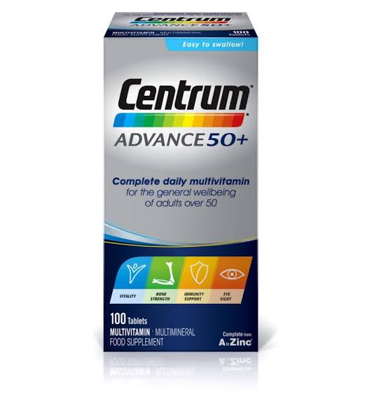 CENTRUM ADVANCE 50+ TABLETS 100S