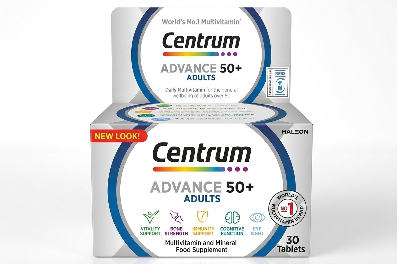 CENTRUM ADVANCE 50+ TABLETS 30S