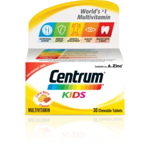 CENTRUM KIDS CHEWABLE TABLETS 30S