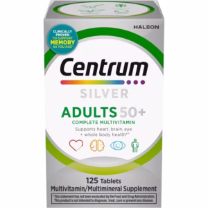 CENTRUM SILVER ADULT 50+ MULTIVITAMIN TABLETS 125S