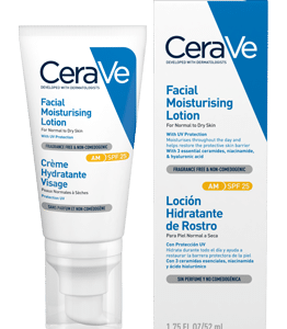 CERAVE FACIAL MOISTURISING LOTION AM SPF 25 52ML NORMAL TO DRY SKIN