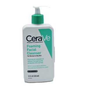 CERAVE FOAMING FACIAL CLEANSER OIL CONTROL 355ML