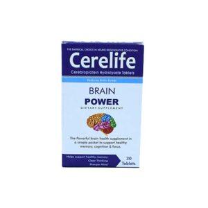 CERELIFE BRAIN POWER TABLETS 30S