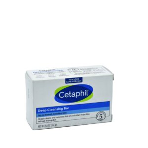 CETAPHIL DEEP CLEANSING BAR DRY TO NORMAL, SENSITIVE 127G