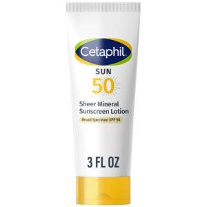 CETAPHIL SHEER MINERAL SUNSCREEN SPF50 89ML