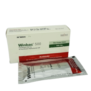 CIPROFLOXACINE (WINBAC) 500MG TABLETS 10S
