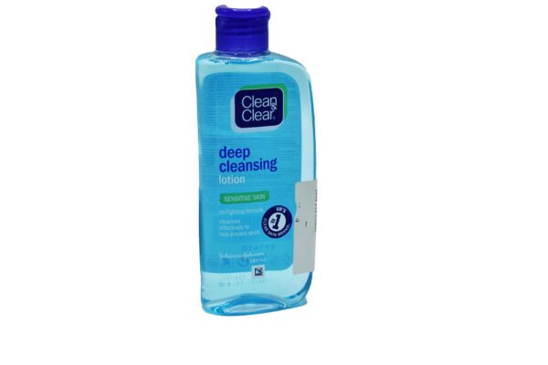 CLEAN & CLEAR DEEP CLEANSING LOTION SENSITIVE SKIN 200ML
