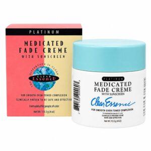CLEAR ESSENCE PLATINUM MEDICATED FADE CREME WITH SUNSCREEN 113.5G