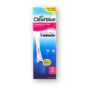 CLEARBLUE PREGNANCY TEST RAPID DETECTION 1 MINUTE 2TESTS
