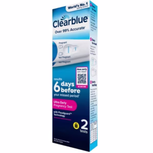 CLEARBLUE PREGNANCY TEST ULTRA EARLY 6 DAYS 2TESTS