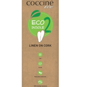 COCCINE PREMIUM LINEN & CORK SHOE INSOLE COMFORT & NATURE ECO