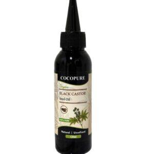 COCOPURE ORGANIC BLACK CASTOR SEED OIL 120ML
