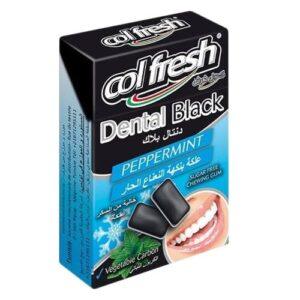 COLFRESH DENTAL BLACK PEPPERMINT 50G 35PCS