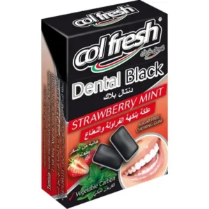 COLFRESH DENTAL BLACK STRAWBERRY MINT 50G 35PCS