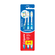 COLGATE EXTRA CLEAN TOOTHBRUSH MEDIUM 3S