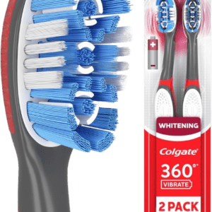 COLGATE 2X WHITENING 360 OPTIC WHITE SONIC POWER BATTERY T/BRUSH SOFT ADULT