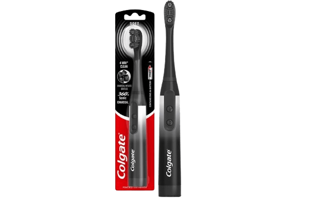 COLGATE 360 CHARCOAL INFUSED SONIC POWER SOFT BATTERY T/BRUSH