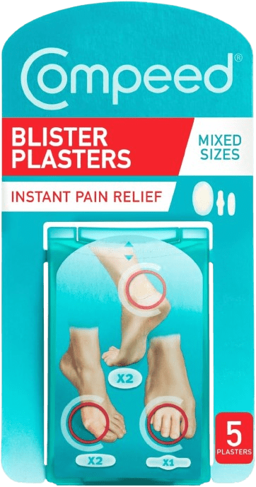 COMPEED BLISTER PLASTER MIXED SIZES HEALS FAST X5