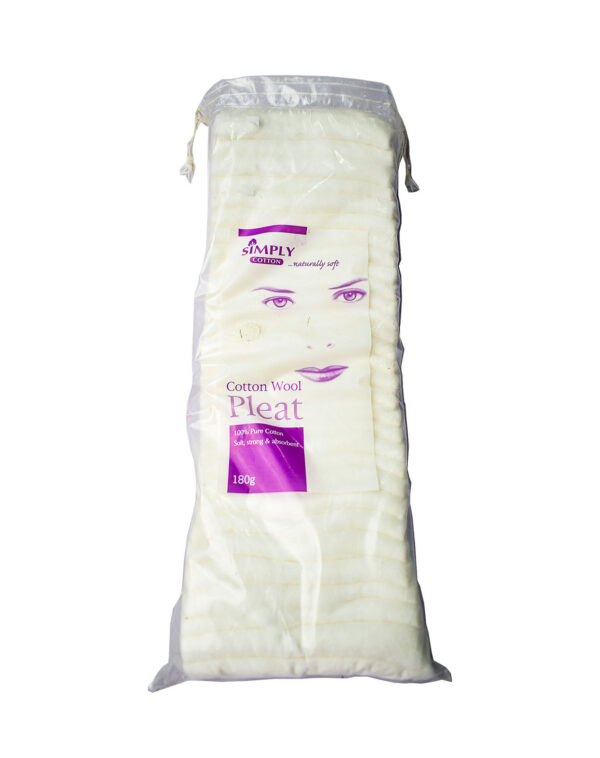 COTTON WOOL PLEATS 180G