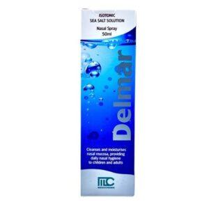 DELMAR ISOTONIC SEA WATER SOLUTION NASAL SPRAY 50ML