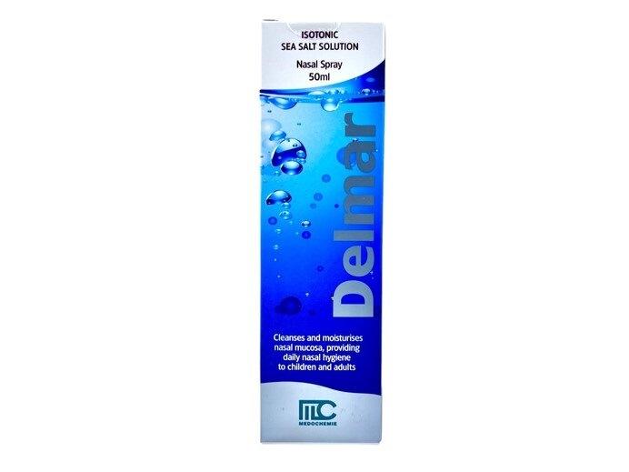 DELMAR ISOTONIC SEA WATER SOLUTION NASAL SPRAY 50ML