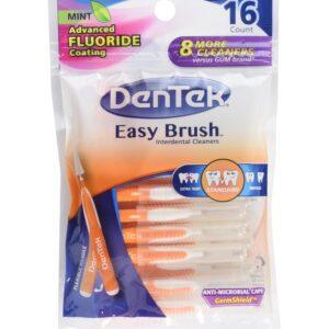 DENTEK EASY BRUSH INTERDENTAL CLEANSER WIDE 16S