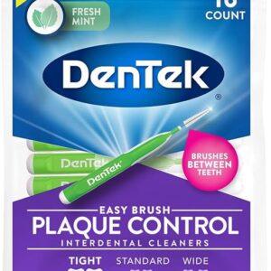 DENTEK EASY BRUSH PLAQUE CONTROL INTERDENTAL CLEANSER TIGHT 16S