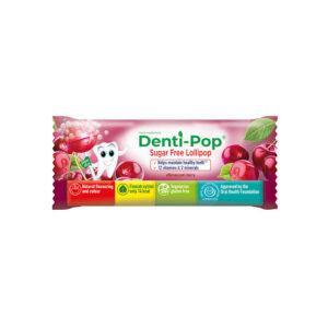 DENTI-POP SUGAR FREE LOLLIPOP CHERRY