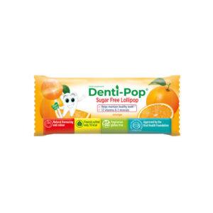 DENTI-POP SUGAR FREE LOLLIPOP ORANGE