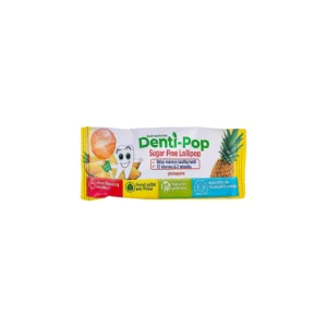 DENTI-POP SUGAR FREE LOLLIPOP PINEAPPLE
