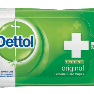 DETTOL ORIGINAL ANTISEPTIC WIPES 10S