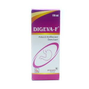 DIGEVA F 170ML ANTACID ANTIFLATULENT DEMULCENT
