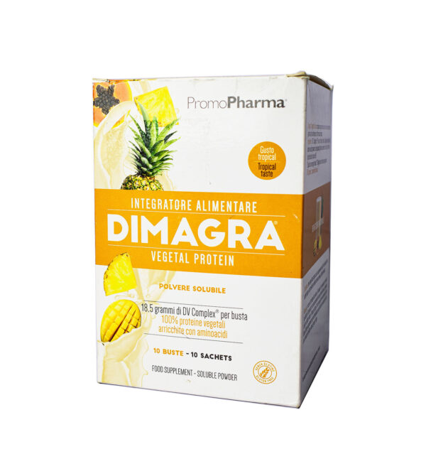DIMAGRA VEGETAL PROTEIN TROPICAL TASTE SACHETS 10S