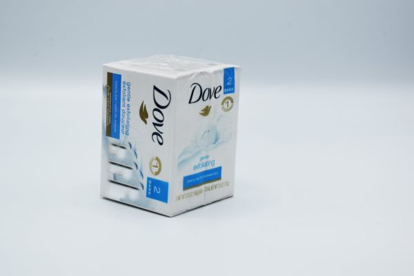 DOVE GENTLE EXFOLIATING BAR SOAP 2S