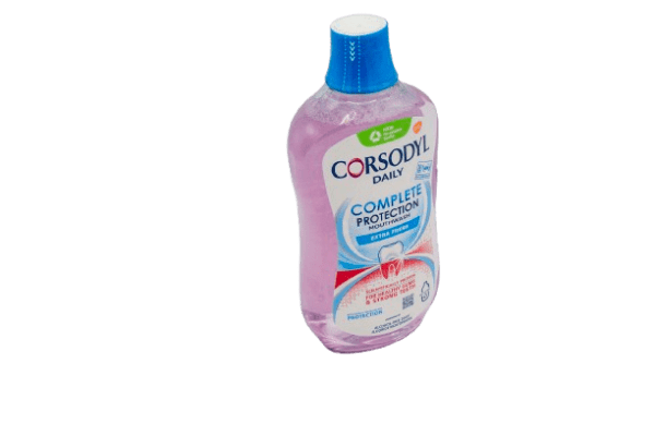 CORSODYL MOUTHWASH DAILY COMPLETE PROTECTION EXTRA FRESH 500ML