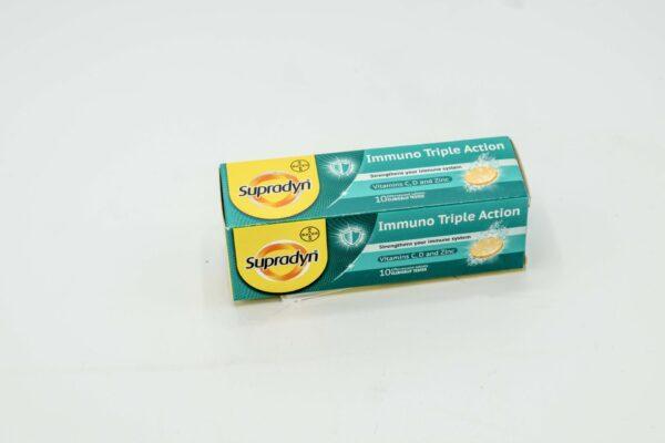 SUPRADYN IMMUNO TRIPLE ACTION EFFERV 10TABLETS