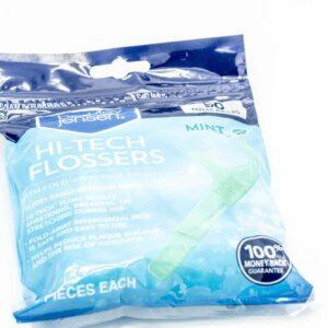 BERKLEY JENSEN HI-TECH FLOSSERS MINT 90PIECES