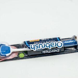 DENTEK ORABRUSH TONGUE CLEANER SCRAPER