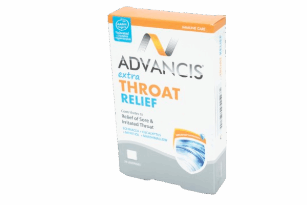 ADVANCIS EXTRA THROAT RELIEF LOZENGES 20S
