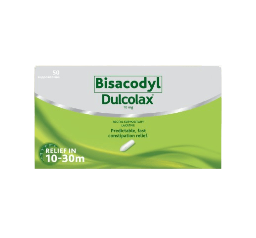 DULCOLAX BISACODYL 5MG SUPPOSITORIES 5S