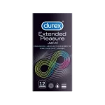 DUREX EXTENDED PLEASURE CONDOMS 12S