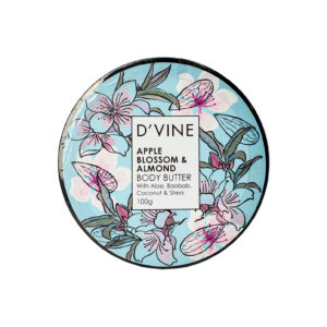 DVINE APPLE BLOSSOM ALMOND BODY BUTTER 100G