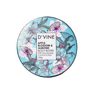 DVINE APPLE BLOSSOM ALMOND BODY BUTTER ALOE COCONUT 250G