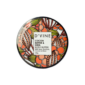 DVINE COCOA BUTTER SHEA BODY BUTTER 100G