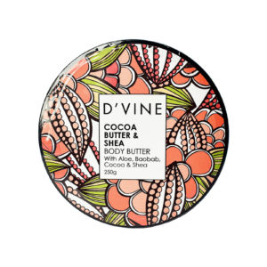 DVINE COCOA BUTTER SHEA BODY BUTTER 250G