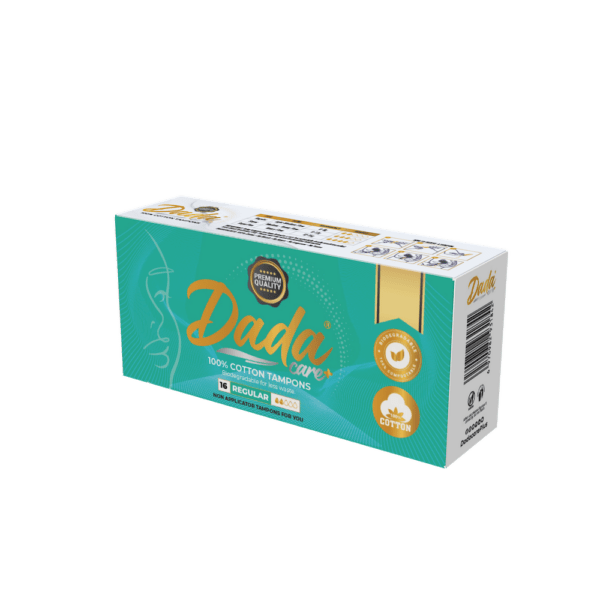 DADACARE COTTON TAMPONS REGULAR 16S